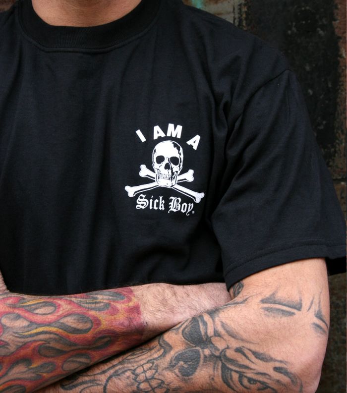 Sick Boy Motorcycles Biker Tees Tee shirts T-shirts | SICK BOY