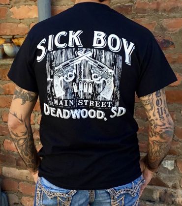 Sick Boy Black Rodeo Tee