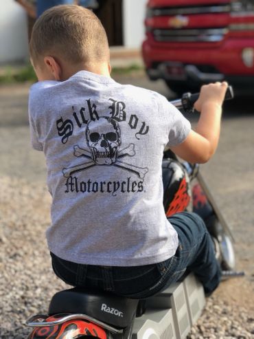 Kids Grey Sick Boy Tee
