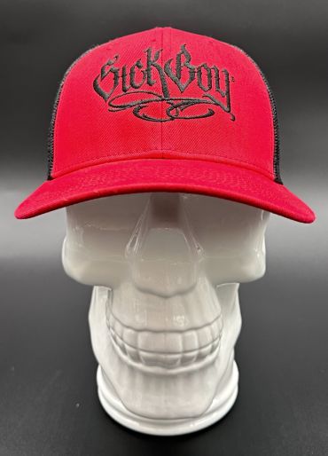 Sick Boy Curved Red/Black Snapback