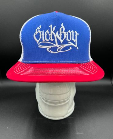 Flat Royal Red Sick Boy Snapback Cap