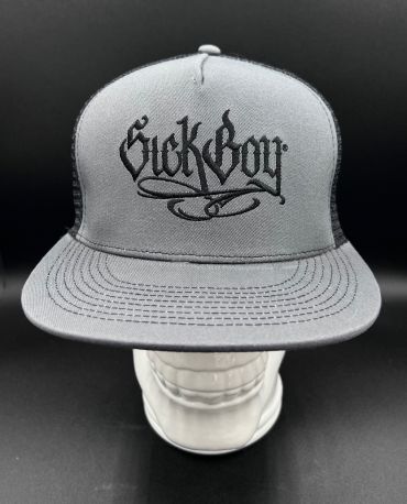 Sick Boy Charcoal Black Snapback Cap