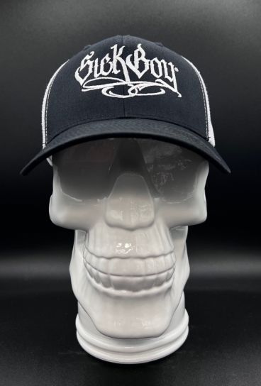 Sick Boy B/W curved snapback cap