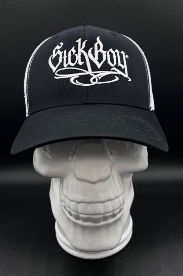 Sick Boy B/W curved snapback cap