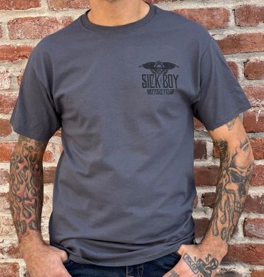 Grey Deadwood Wings Tee