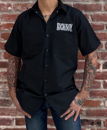 Lightning Skull Work Shirt