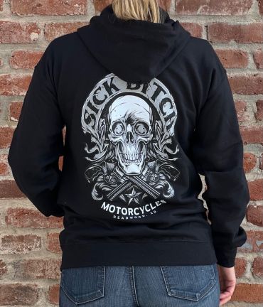 Ladies Gun Zip-Up Hoodie