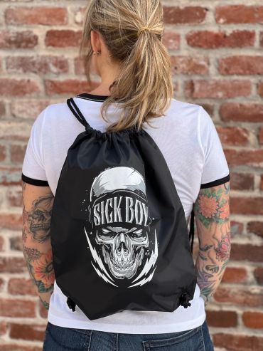 Sick Boy Lightning Skull Back Pack