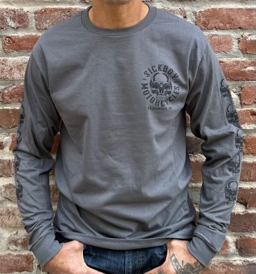 Black Skull Long Sleeve