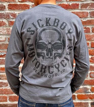 Black Skull Long Sleeve