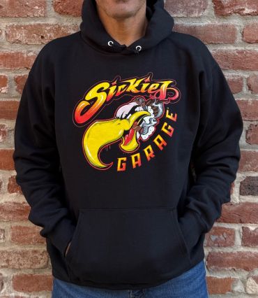 Sickies Garage Vulture Hooded Sweat