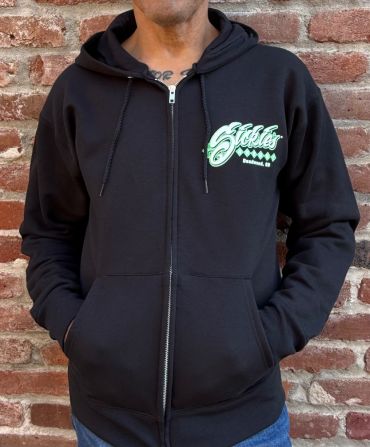 Green Sickies 54 Car Zipper Sweat
