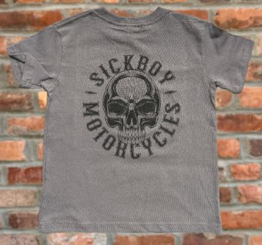 Kids Black Skull tee