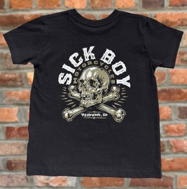 Kids Tan Skull Tee
