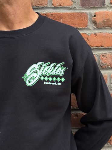  54 Green Car Crew Sweat