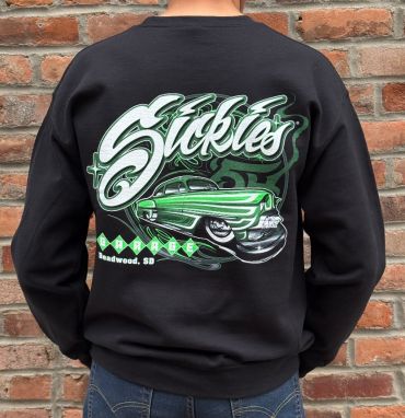  54 Green Car Crew Sweat