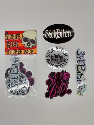 Sick Bitch Sticker Pack