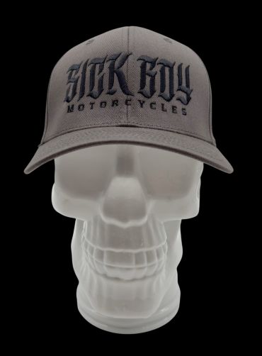 Charcoal Faded Fitted Hat