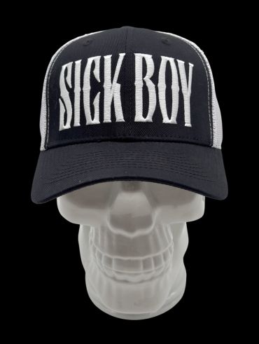 Sick Boy Lightning B/W Curved Snapback