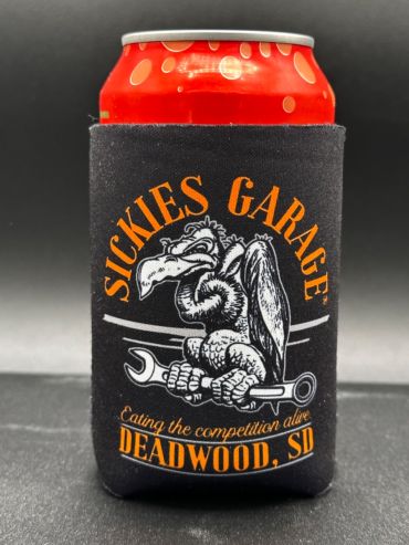Sickies Garage Vulture Koozie 