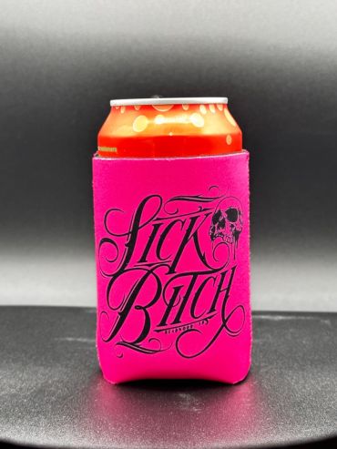 Hot Pink Bitch Koozie