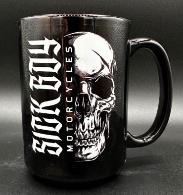 Faded Skull Coffee Cup