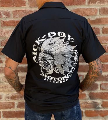 Black Indian Work Shirt