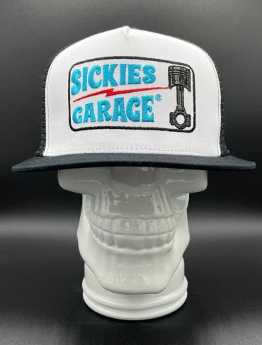 Black Sickies Flat Piston Snapback Hat