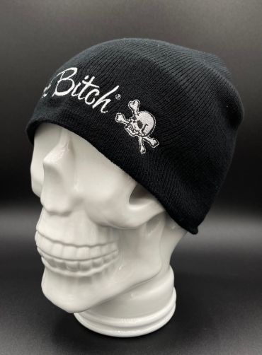 Sick Bitch Black Knit Cap
