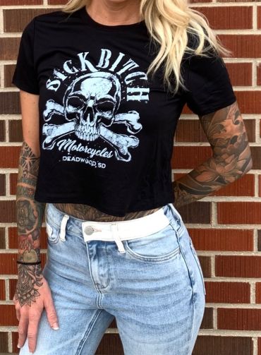 Sick Bitch Motorcycles Crop Top