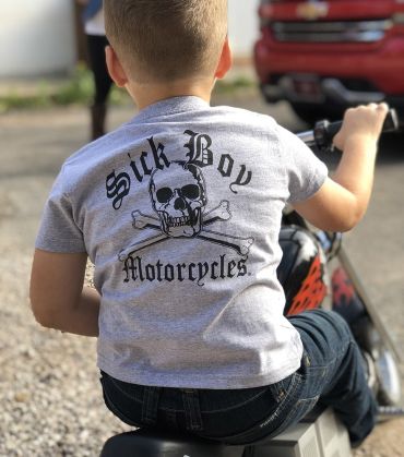 Kid's Sick Boy Grey T-shirt