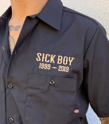 Sick Boy 20th Anniversary Logo Work Shirt