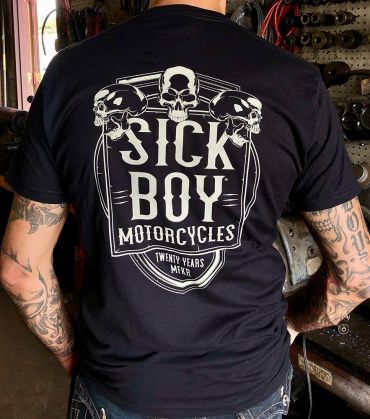 Sick Boy 20th Anniversary Logo Tee