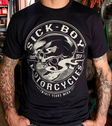 Sick Boy 20th Anniversary Logo Tee