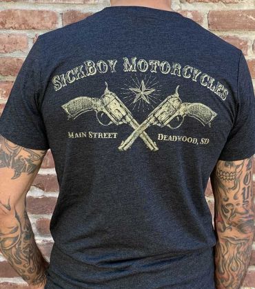 Sick Boy Deadwood Indian Black Heather T-shirt
