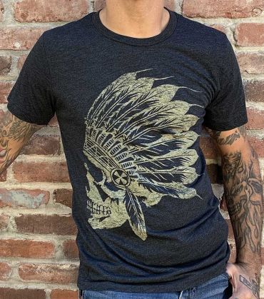 Sick Boy Deadwood Indian Black Heather T-shirt