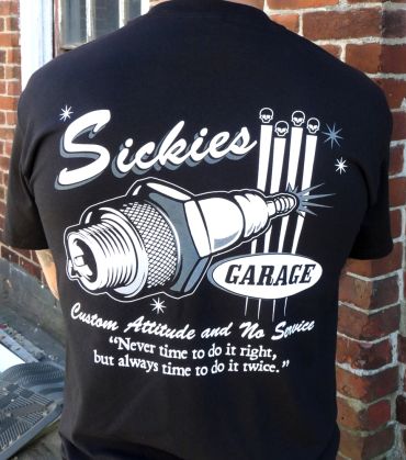 Sick Boy Motorcycles Men's Biker Tees Tee shirts T-shirts