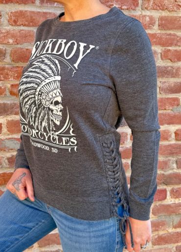 Ladies Indian Lace Side Sweat