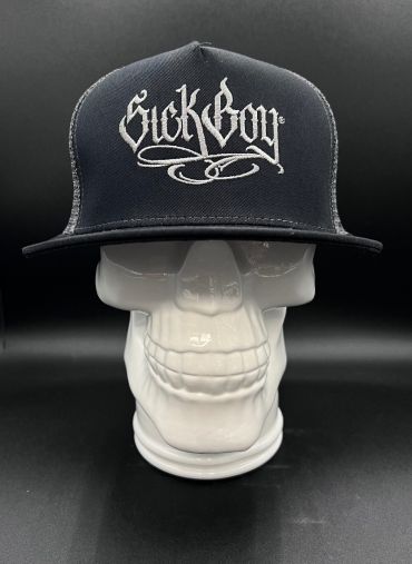 SICK BOY MOTORCYCLES Baseball biker skull caps, fitted caps, flex