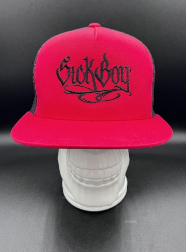 Sick Boy Flat Red/BLK Snapback Cap