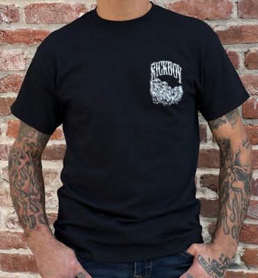 Black Rushmore Skull Tee