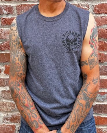 Black Skull Sleeveless