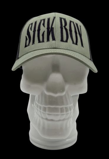 Sick Boy Curved Green/Black Snapback