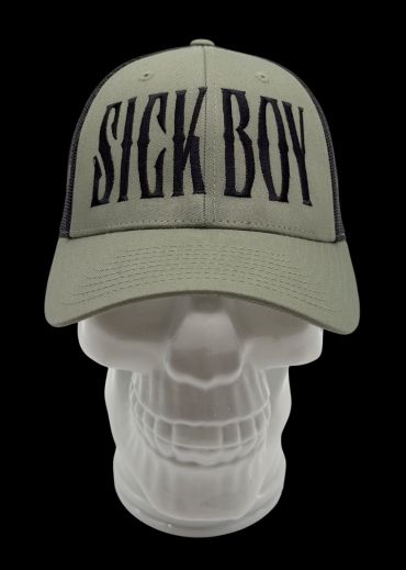 Sick Boy Curved Green/Black Snapback