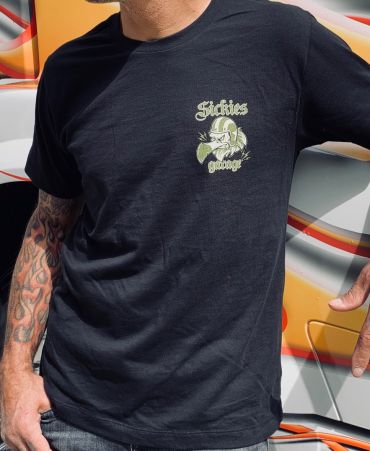 Sickies Garage Helmet Vulture Tee