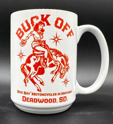 Buck Off Coffee Cup