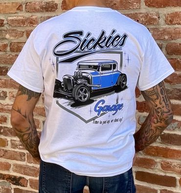 White Sickies Put Up Tee