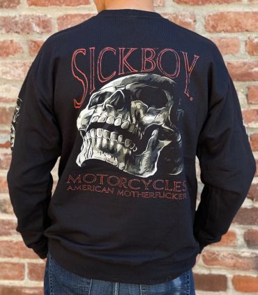 SICK BOY MOTORCYCLES Men's long sleeve motorcycle t-shirts, biker