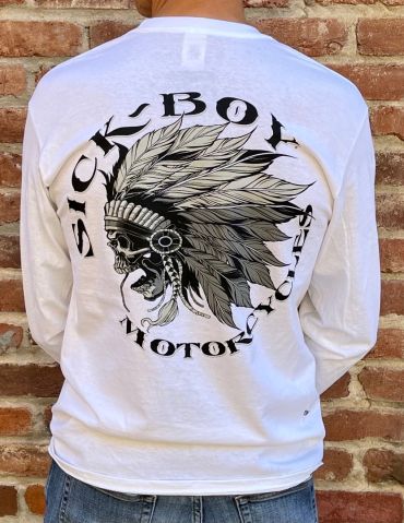 SICK BOY MOTORCYCLES Men's long sleeve motorcycle t-shirts, biker