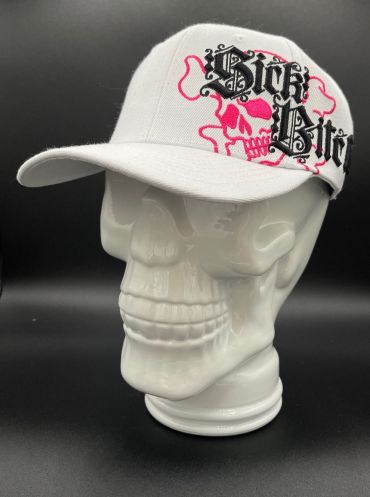 Sick Bitch White Adjustable Hat